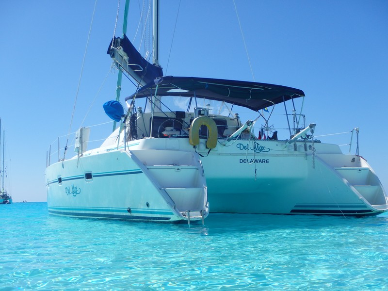 Used Sail Catamaran for Sale 1994 Lagoon 37 TPI  Boat Highlights